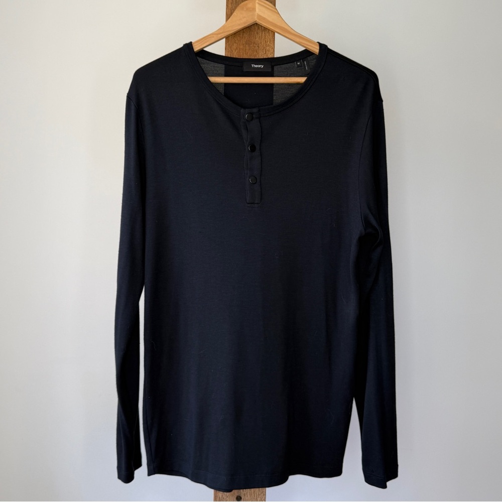 Theory Black Henley